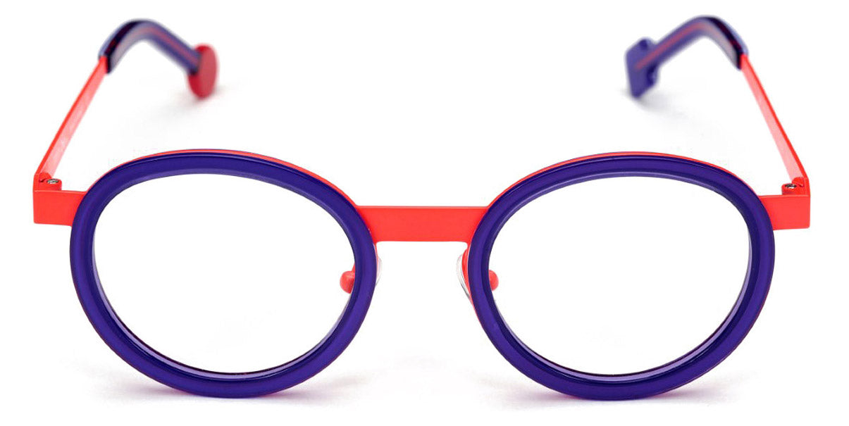 Sabine Be® Mini Be Lucky SB Mini Be Lucky 66 43 - Shiny Purple / Satin Neon Orange Eyeglasses