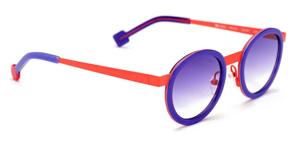 Sabine Be® Mini Be Lucky Sun SB Mini Be Lucky Sun 66 43 - Shiny Purple / Satin Neon Orange Sunglasses