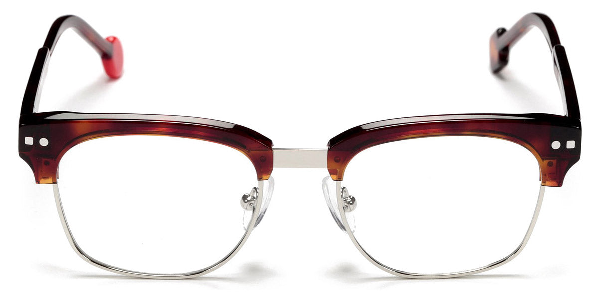 Sabine Be® Mini Be Master Square SB Mini Be Master Square 589 45 - Shiny Cherry Tortoise / Polished Palladium Eyeglasses