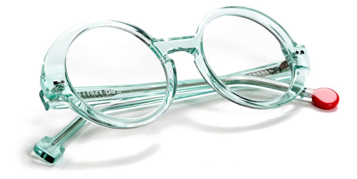 Sabine Be® Mini Be Val De Loire SB Mini Be Val De Loire 353 44 - Shiny Translucent Turquoise Eyeglasses