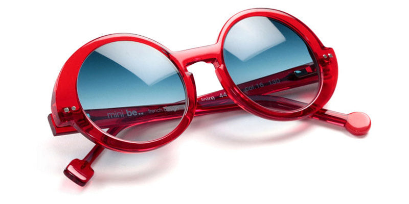 Sabine Be® Mini Be Val De Loire Sun SB Mini Be Val De Loire Sun 16 44 - Shiny Translucent Red Sunglasses