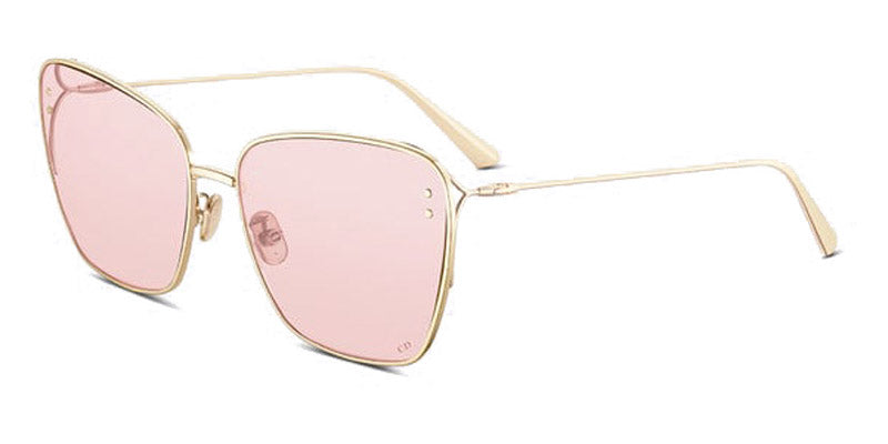 Dior® MissDior B2U MISDB2UXR B0L0 63 - Shiny Gold / Lenses Pink Organic Sunglasses