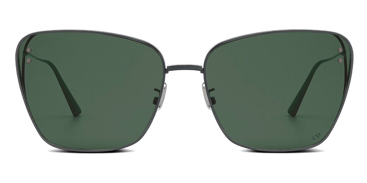 Dior® MissDior B2U MISDB2UXR H4C0 63 - Shiny Gun/ Lenses Green Organic Sunglasses