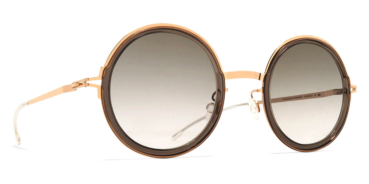 Mykita® MONROE MYK MONROE Champagne Gold/Clear Ash 49 - MYK MONROE Champagne Gold/Clear Ash Sunglasses