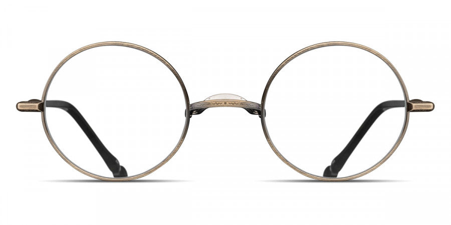 Matsuda® M3131 MTD M3131 Antique Gold 45 - Antique Gold Eyeglasses