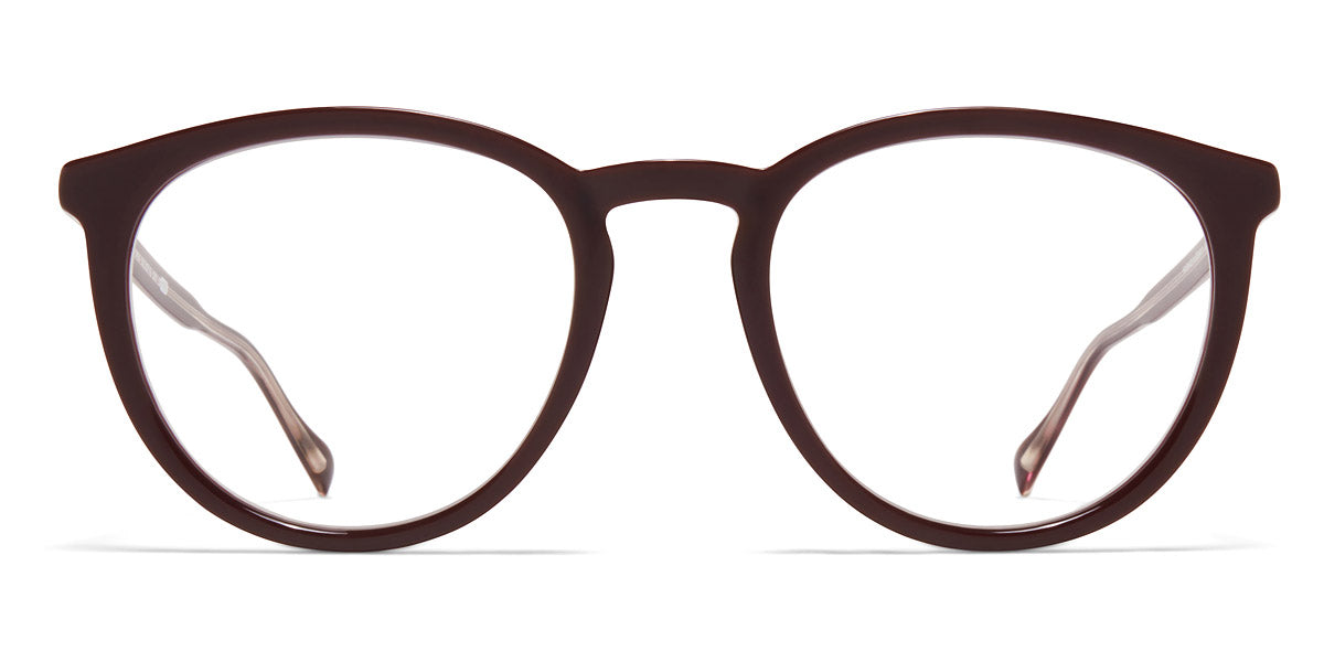 Mykita® NALA MYK NALA C126 Burgundy/Silk Purple Broncco 52 - C126 Burgundy/Silk Purple Broncco Eyeglasses