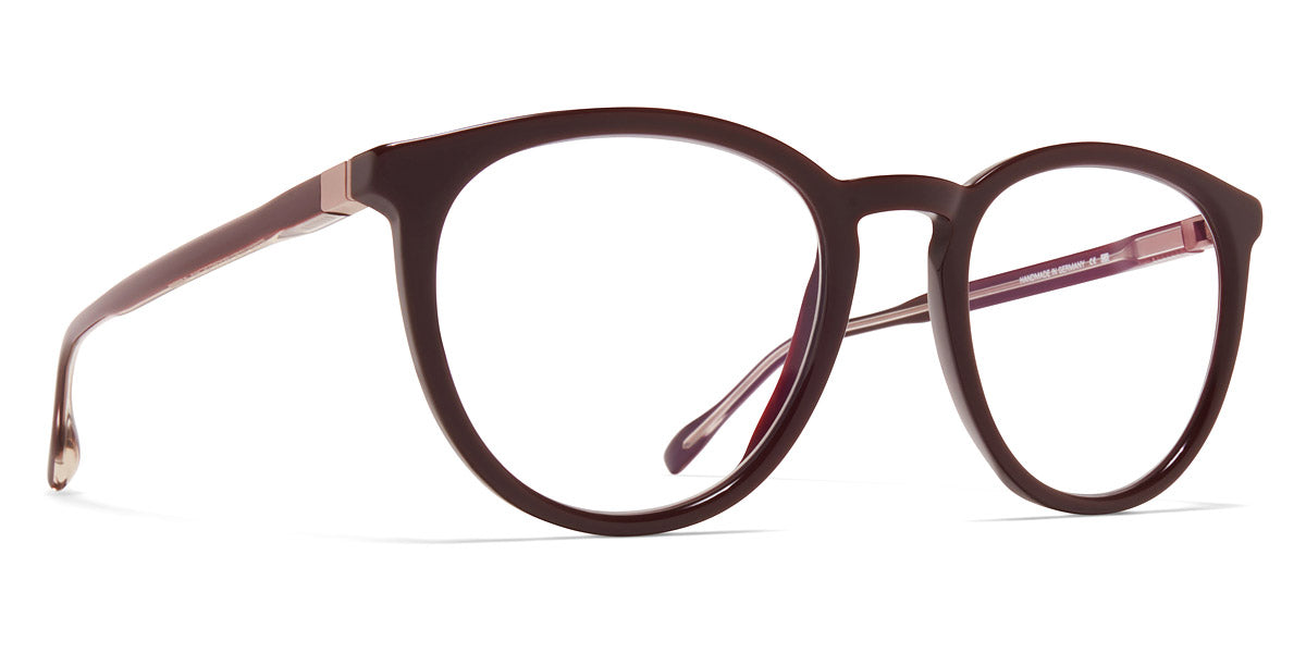 Mykita® NALA MYK NALA C126 Burgundy/Silk Purple Broncco 52 - C126 Burgundy/Silk Purple Broncco Eyeglasses