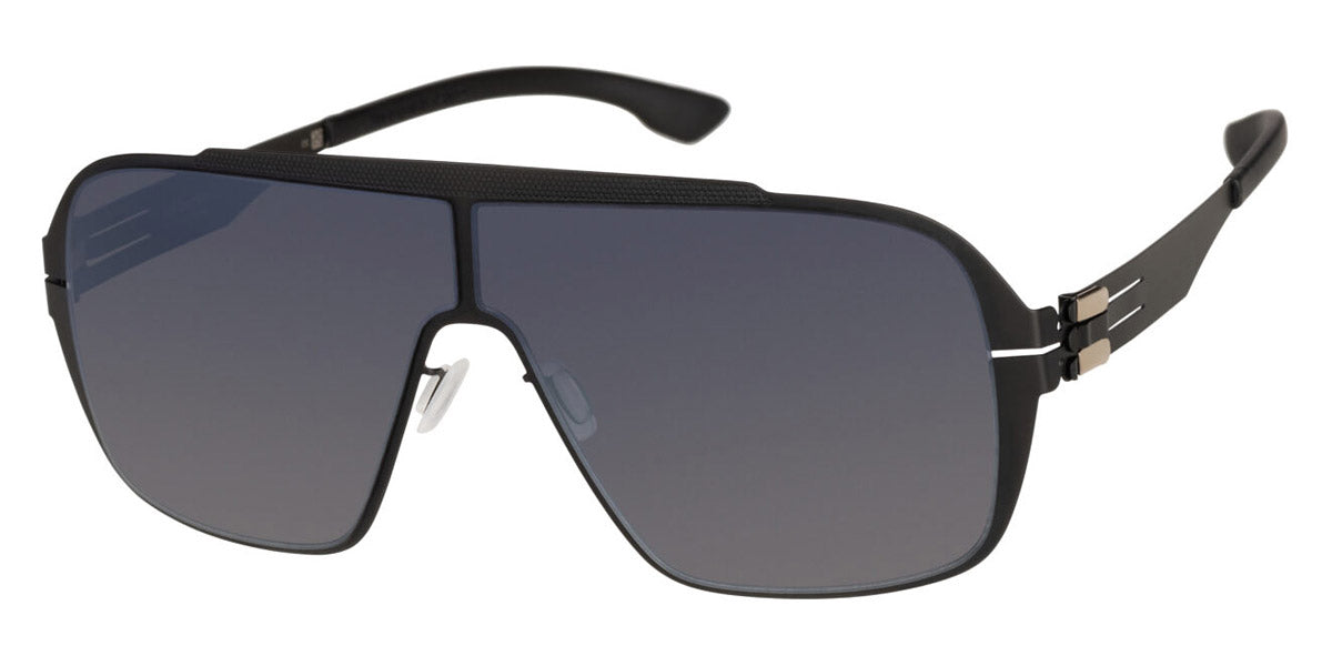 Ic! Berlin® Nash ICB M1668002002t02311do 66 - Black Sunglasses