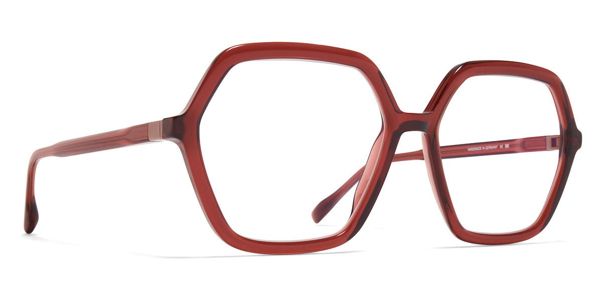 Mykita® NEELA MYK NEELA C172 Pine Honey/Silk Purple Brocco 56 - C172 Pine Honey/Silk Purple Brocco Eyeglasses