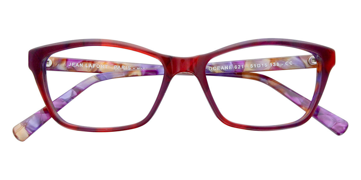 Lafont® Oceane LAF OCEANE 621 51 - Red 621 Eyeglasses