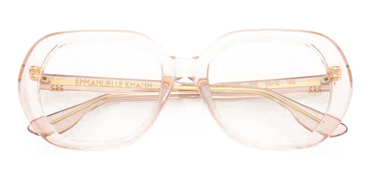 Emmanuelle Khanh® EK ORPHEE EK ORPHEE 316 56 - 316 - Pale Pink Eyeglasses