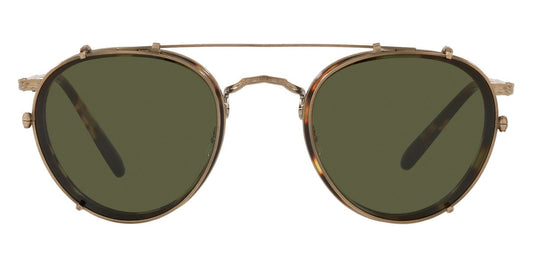 Oliver Peoples® Mp-2 Clip-On OV1104C 528471 48 - Antique Gold Sunglasses