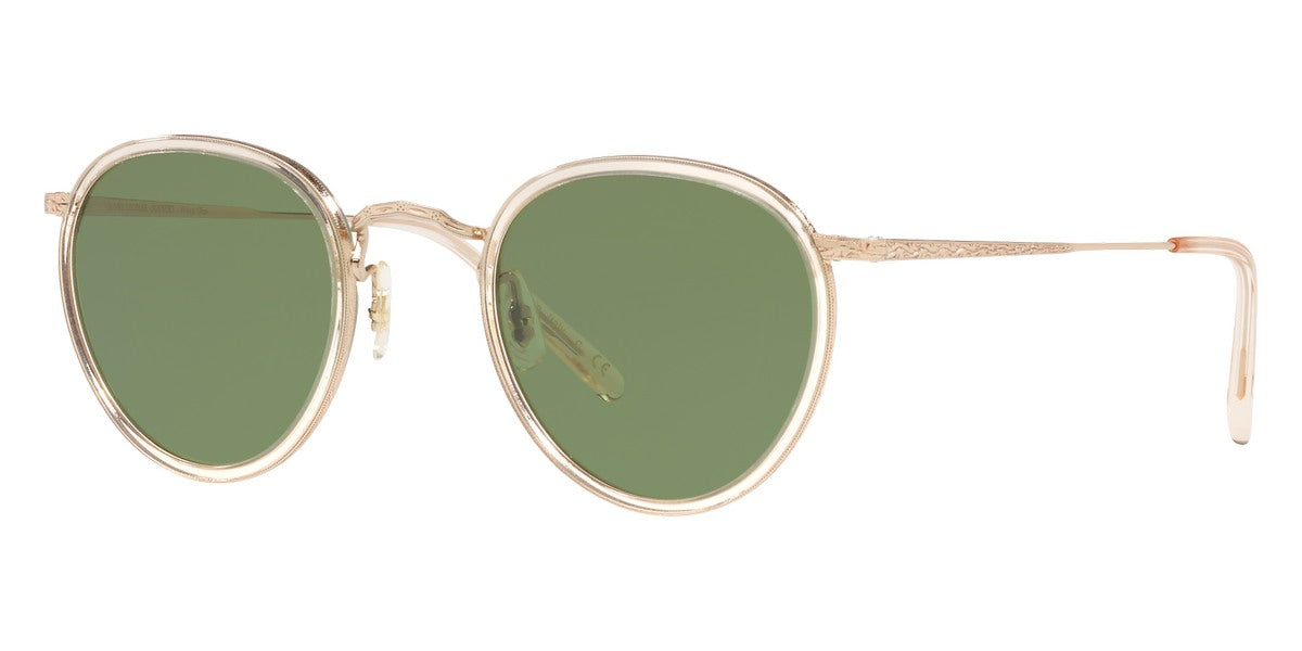 Oliver Peoples® Mp-2 Sun OV1104S 514552 48 - Soft Gold/Green Sunglasses