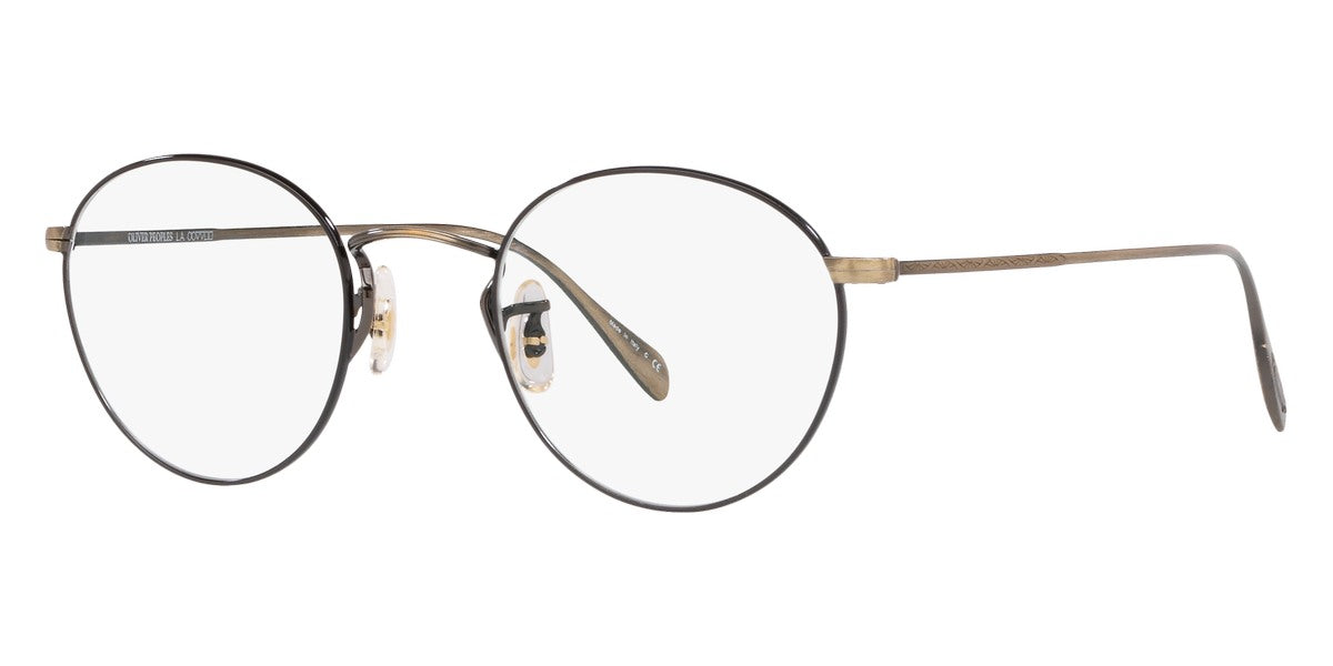 Oliver Peoples® Coleridge OV1186 5296 50 - New Antique Gold/Black Eyeglasses