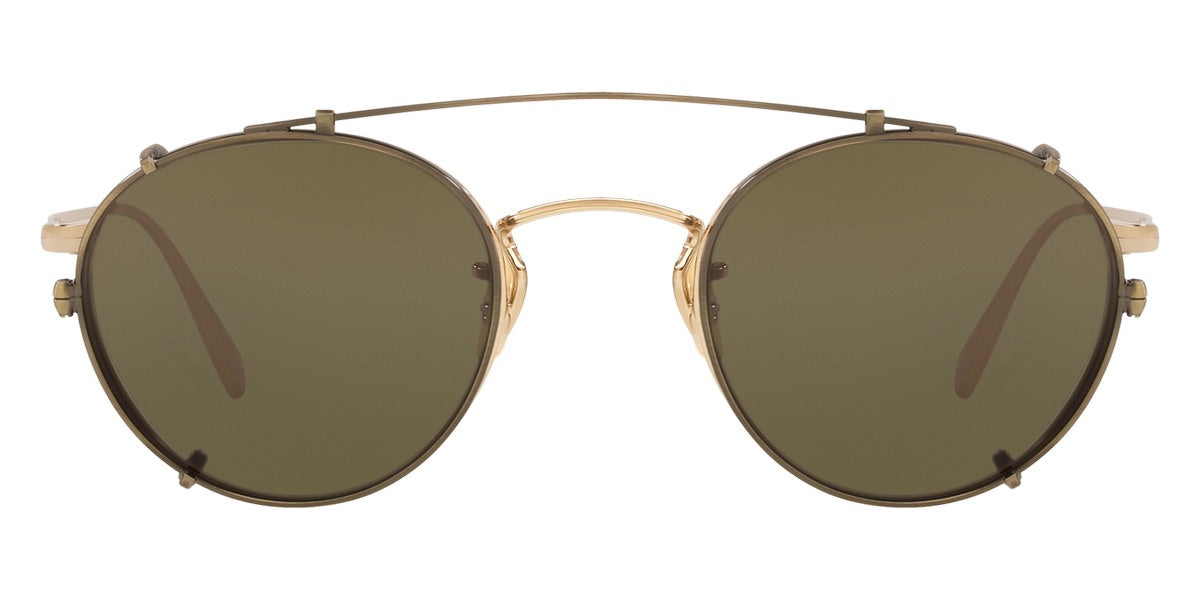 Oliver Peoples® Coleridge Clip OV1186C 528482 47 - Antique Gold Sunglasses