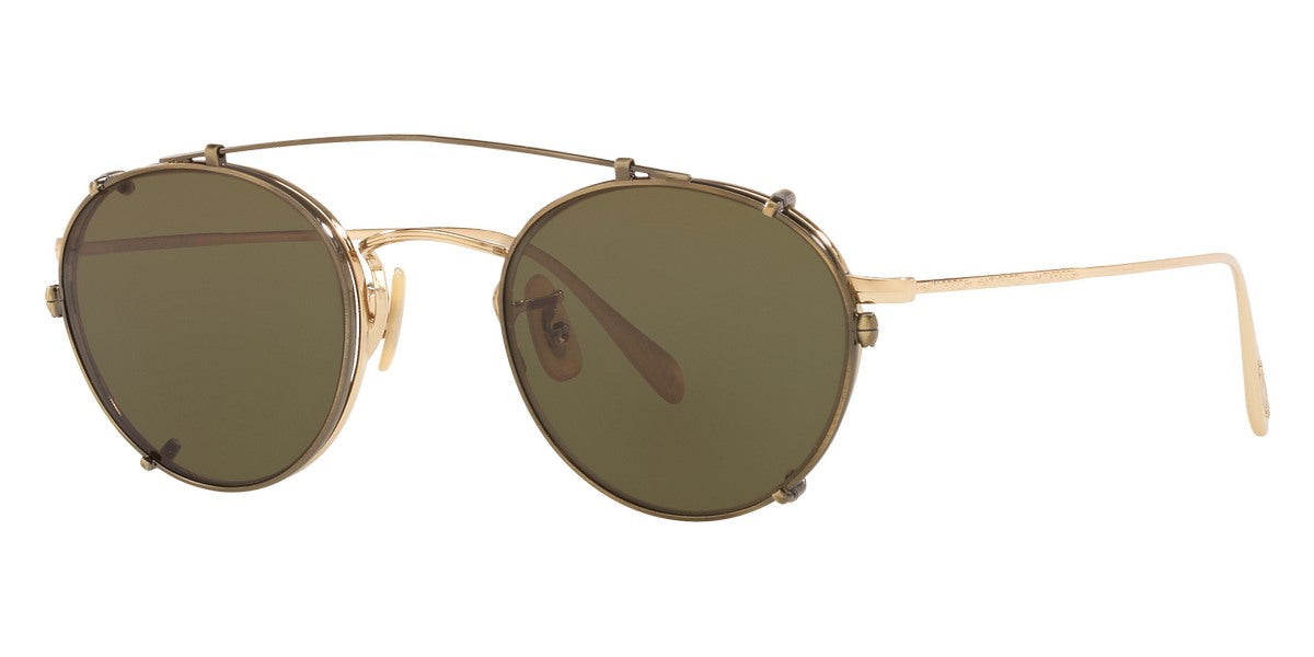 Oliver Peoples® Coleridge Clip OV1186C 528482 50 - Antique Gold Sunglasses