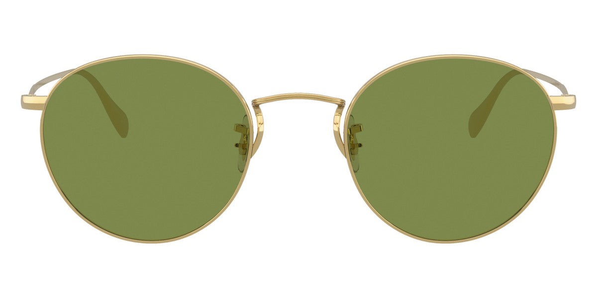 Oliver Peoples® Coleridge Sun OV1186S 514552 - Gold / Green Sunglasses