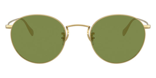 Oliver Peoples® Coleridge Sun OV1186S 514552 - Gold / Green Sunglasses