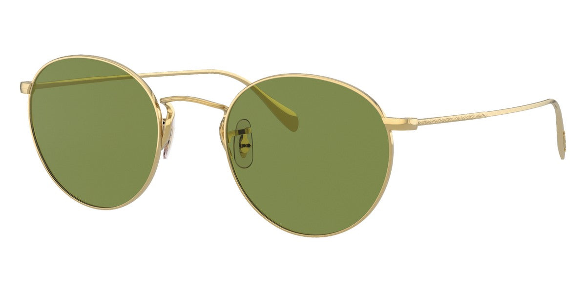 Oliver Peoples® Coleridge Sun OV1186S 514552 - Gold / Green Sunglasses