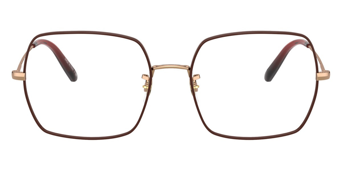 Oliver Peoples® Justyna OV1279 5037 54 - Rose Gold/Burgundy Eyeglasses