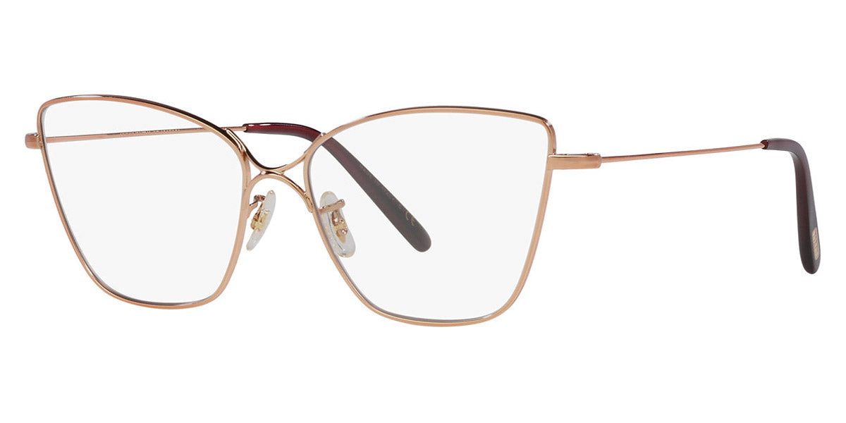 Oliver Peoples® Marlyse OV1288S 5326SB 55 - Rose Gold / Demo Lens Blue Light Filter Sunglasses