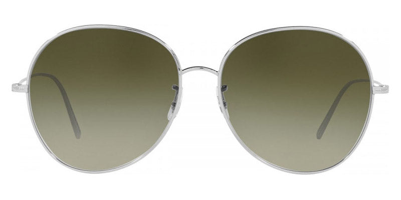 Oliver Peoples® Ysela OV1289S 50368e 60 - Silver / Olive Gradient Sunglasses