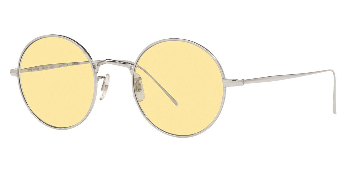 Oliver Peoples® G. Ponti-3 OV1293ST 5036R6 48 - Silver / Yellow Wash Sunglasses