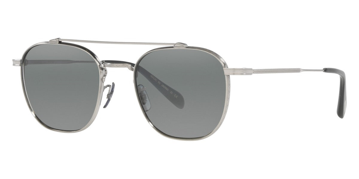 Oliver Peoples® Mandeville OV1294ST 52546I 49 - Brushed Silver Sunglasses