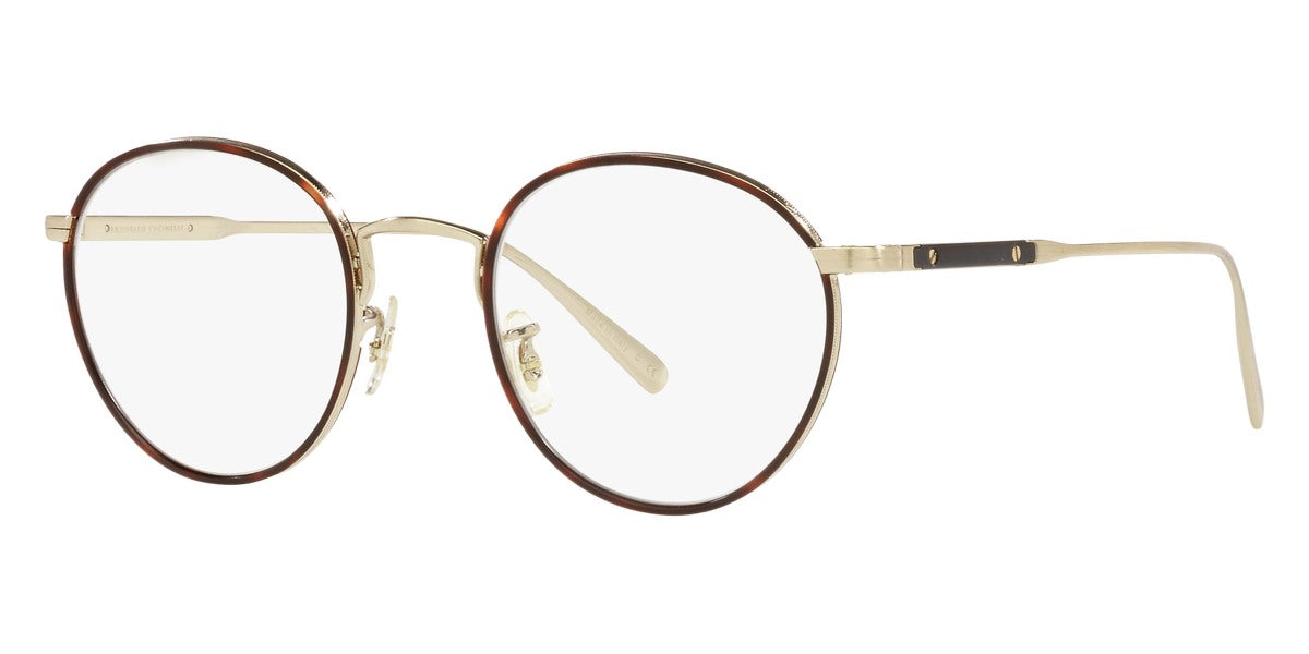 Oliver Peoples® Artemio-R OV1302M 5271 48 - Brushed Gold/Dark Mahogany Eyeglasses