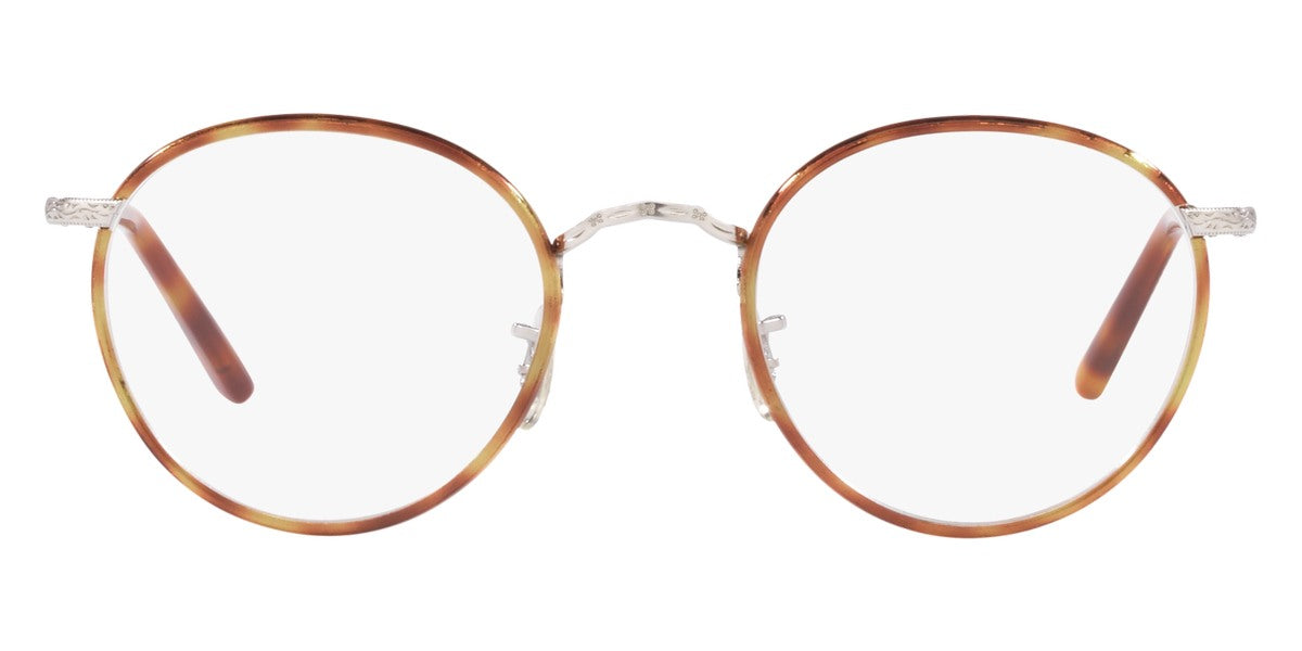 Oliver Peoples® Carling OV1308 5063 48 - Brushed Silver/Amber Tortoise Eyeglasses