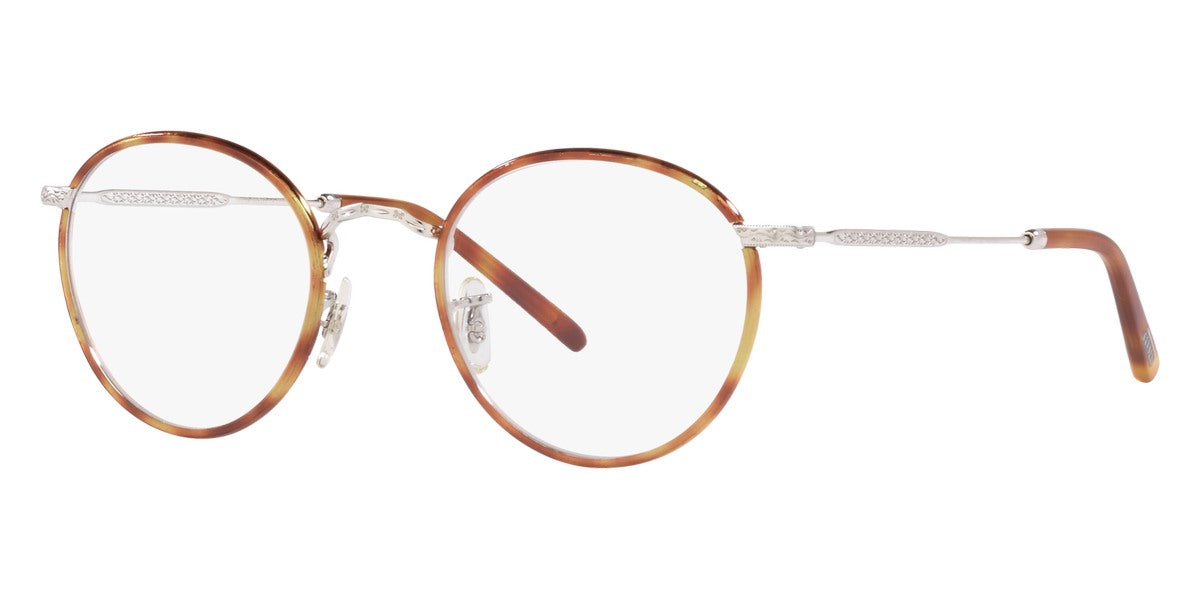 Oliver Peoples® Carling OV1308 5063 48 - Brushed Silver/Amber Tortoise Eyeglasses