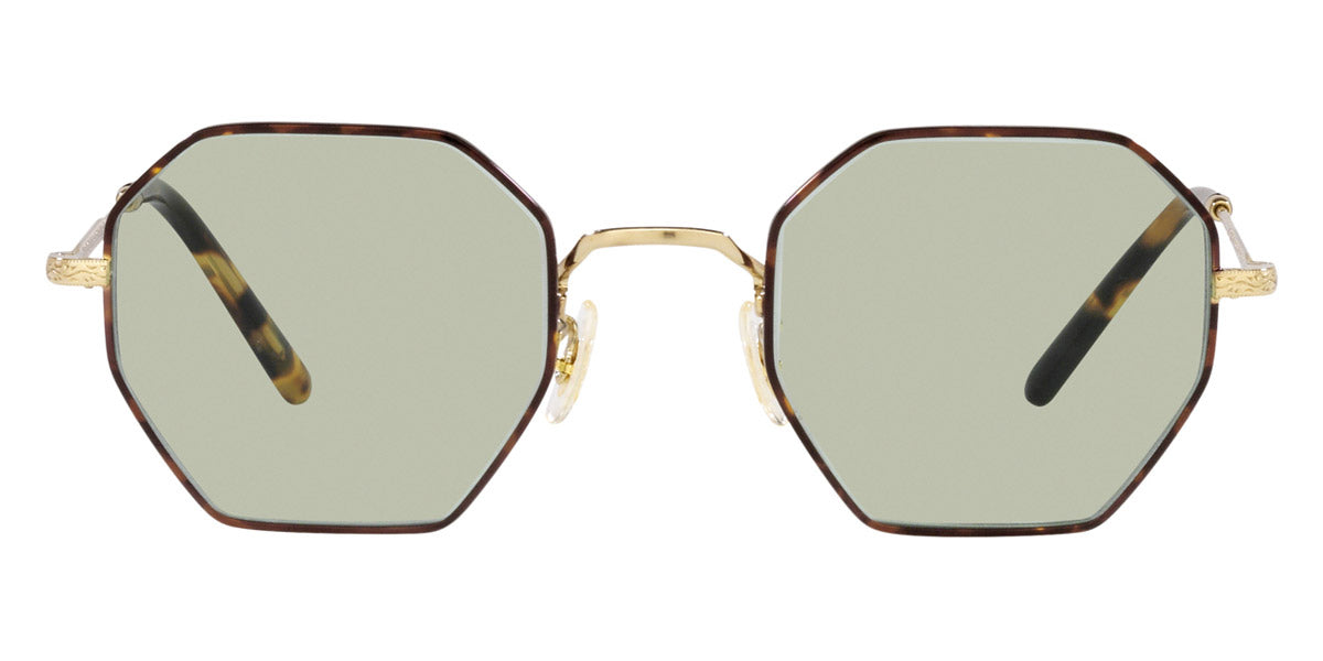 Oliver Peoples® Holender OV1312 5320 47 - Brushed Gold/Green Wash Eyeglasses