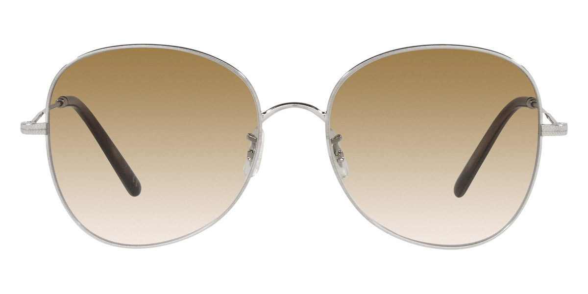 Oliver Peoples® Eliane OV1313 5063 56 - Brushed Silver/Honey Gradient Sunglasses