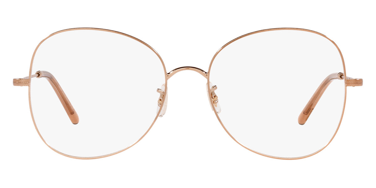 Oliver Peoples® Eliane OV1313 5246 56 - Brushed Rose Gold/Demo Lens Sunglasses