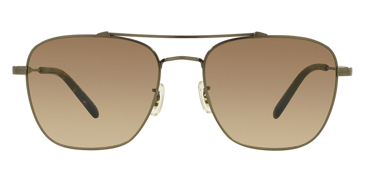 Oliver Peoples® Marsan OV1322ST 5284Q4 55 - Antique Gold/Chrome Amber Photochromic Sunglasses