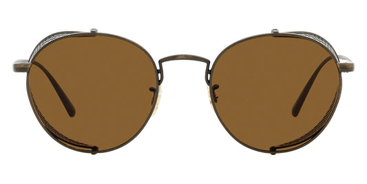 Oliver Peoples® Cesarino-M OV1323S 528453 50 - Antique Gold/True Brown Sunglasses