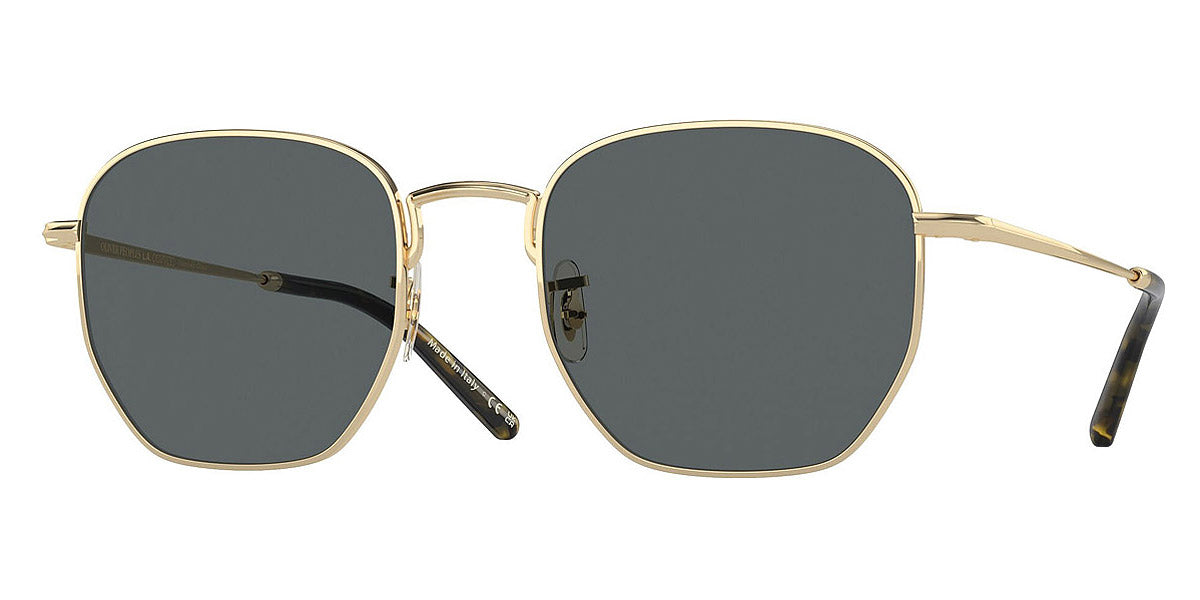 Oliver Peoples® Kierney Sun OV1331S 5035P2 51 - Gold / Midnight Express Polarized Sunglasses