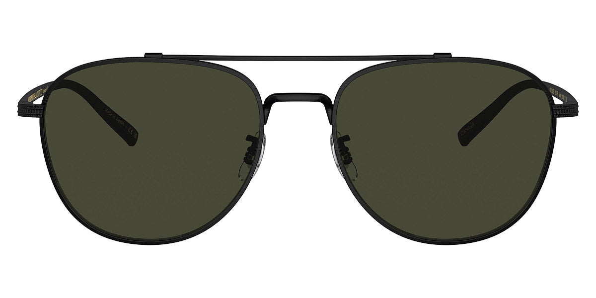 Oliver Peoples® Rivetti OV1335ST 5017P1 55 - Matte Black/G-15 Polar  Sunglasses