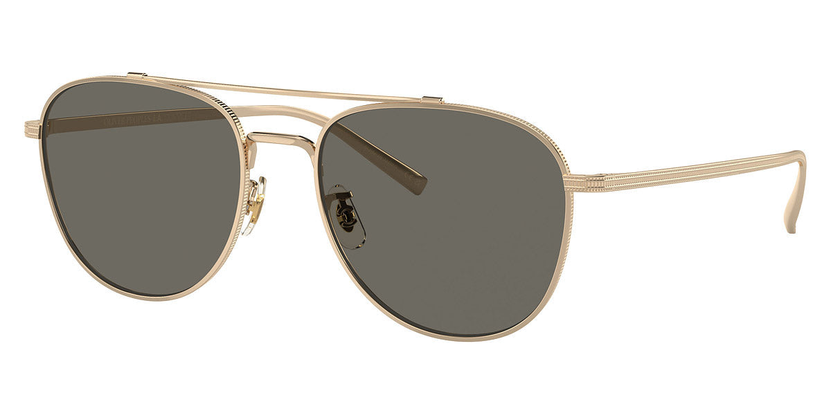 Oliver Peoples® Rivetti OV1335ST 5035R5 55 - Gold/Carbon Grey Sunglasses