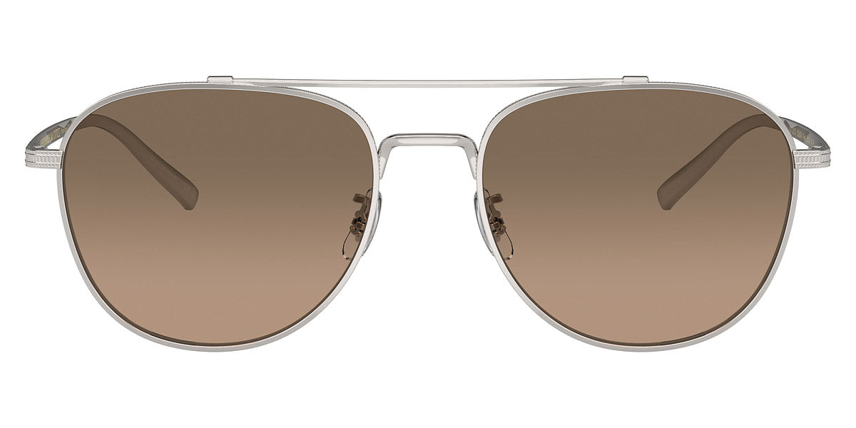 Oliver Peoples® Rivetti OV1335ST 5036GN 55 - Silver/Sandstone Gradient Polar Sunglasses