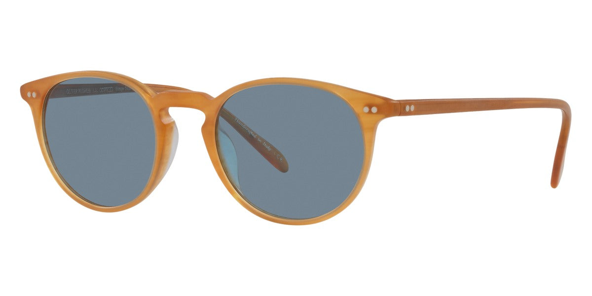 Oliver Peoples® Riley Sun OV5004SU 169956 49 - Semi Matte Amber Tortoise Sunglasses