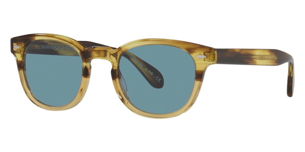 Oliver Peoples® Sheldrake Sun OV5036S 170356 49 - Canarywood Gradient Sunglasses