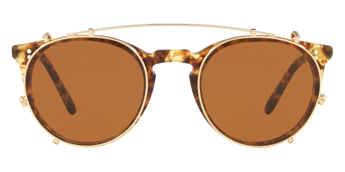 Oliver Peoples® O'Malley Clip On OV5183CM 514573 45 - Gold Sunglasses