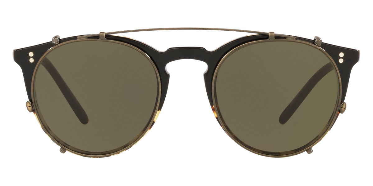 Oliver Peoples® O'Malley Clip On OV5183CM 528482 45 - Antique Gold Sunglasses