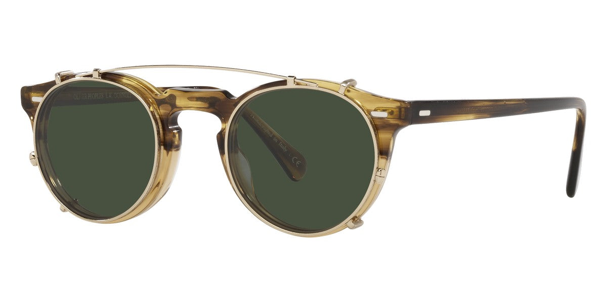 Oliver Peoples® Gregory Peck Clip OV5186CM 50359A 45 - Gold Sunglasses