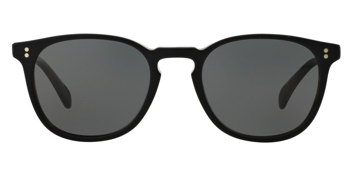 Oliver Peoples® Finley Esq. Sun (U) OV5298SU 14538K 53 - Semi Matte Black/Moss Tortoise Sunglasses