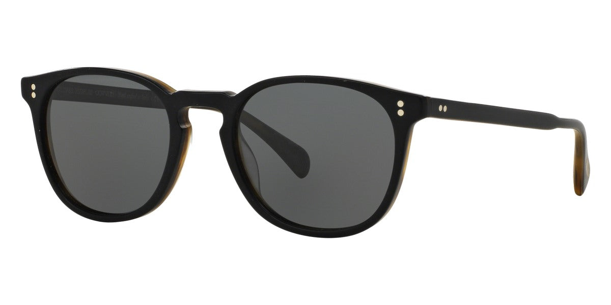 Oliver Peoples® Finley Esq. Sun (U) OV5298SU 14538K 53 - Semi Matte Black/Moss Tortoise Sunglasses