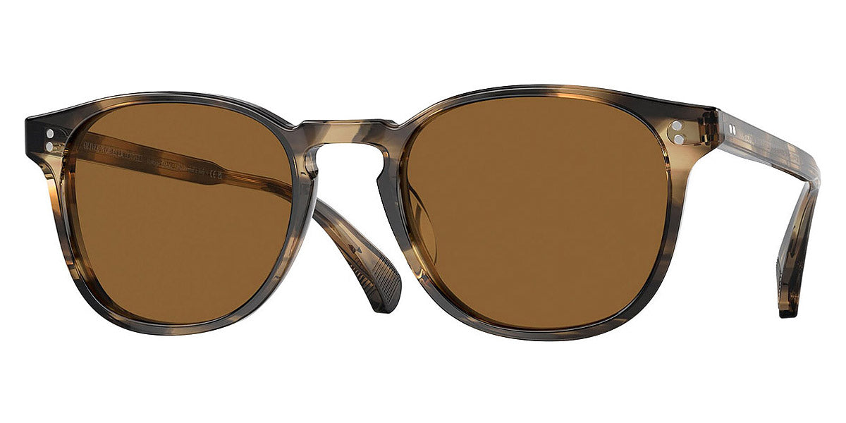 Oliver Peoples® Finley Esq. Sun (U) OV5298SU 171353 51 - Teakwood / True Brown Sunglasses