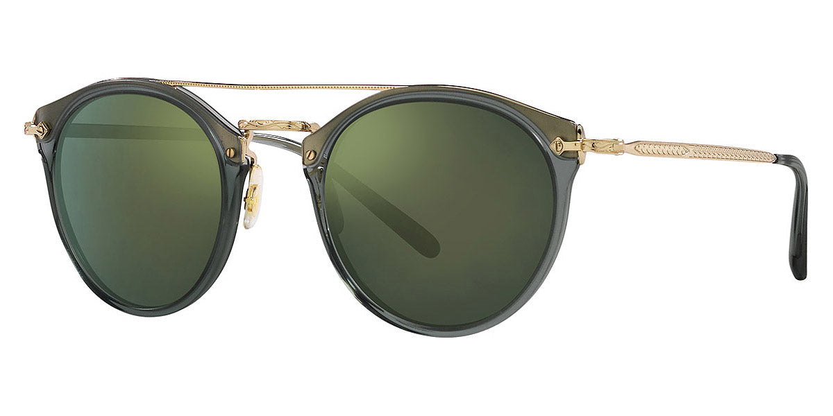 Oliver Peoples® Remick OV5349S 15476R 50 - Ivy/Gold / Graphite Gold Mirrored Sunglasses