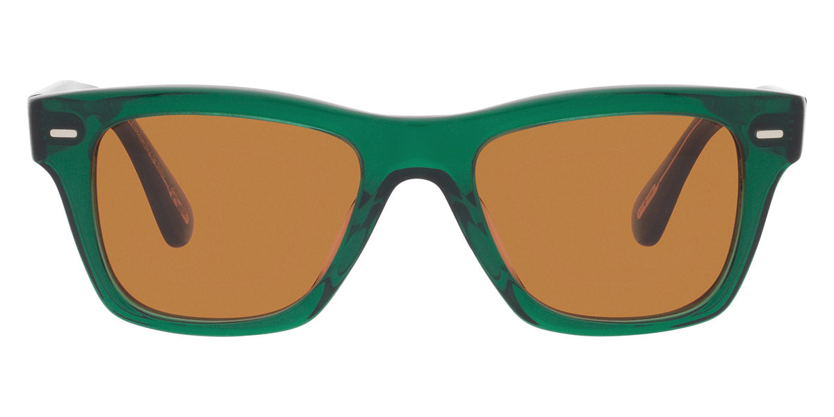 Oliver Peoples® Oliver Sun  176353 -  Translucent dark teal / Cognac Sunglasses